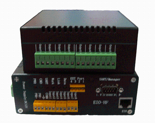 京金华EIO-8 以太网IO模块，IO转网络模块，IO开关量模块